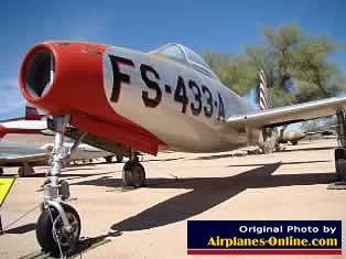 F-84C Thunderjet S/N 47-1433, Buzz Number FS-433-A