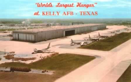 World's Largest Hangar at Kelly AFB Texas