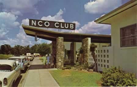 Carswell Air Force Base NCO CLub, circa late 1950s, Fort Worth, Texas
