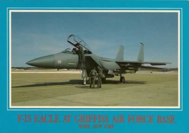 F-15 Eagle at Griffiss Air Force Base, Rome, New York