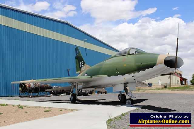 USAF F-100D Super Sabre, S/N 53-503, at the Pueblo-Weisbrod Aircraft Museum in southern Colorado