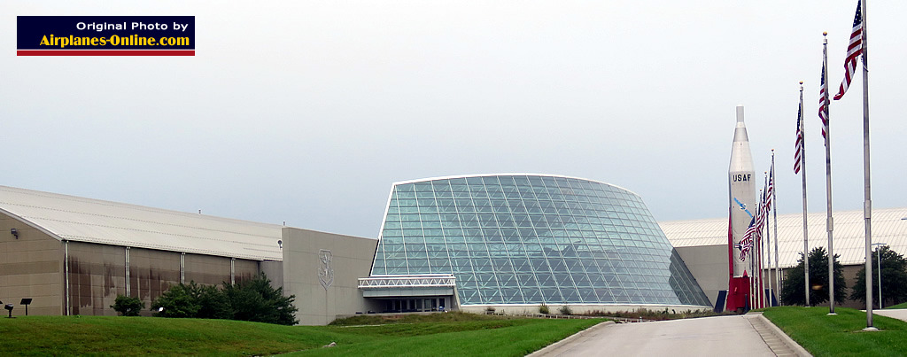 Entrance area to the Strategic Air Command and Space Museum