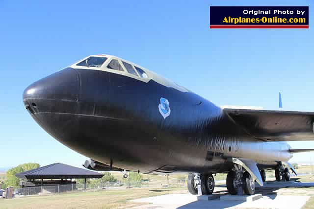 B-52D Stratofortress, S/N 56-0657 at the entrance to Ellsworth AFB, South Dakota