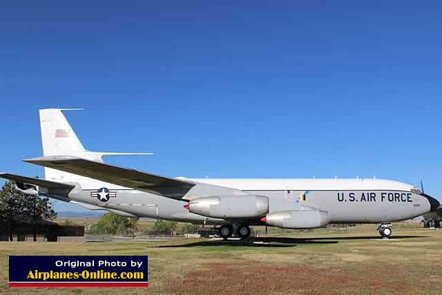 Right fuselage view of the U.S. Air Force EC-135, S/N 10262