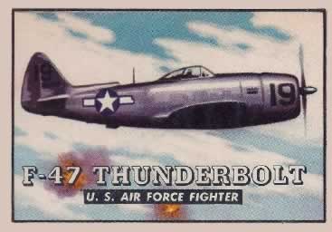 P-47 Thunderbolt TOPPS Card #18