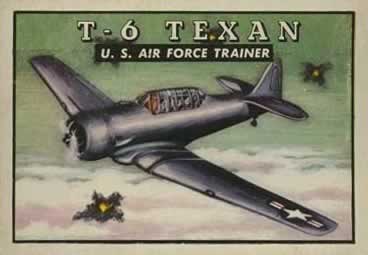 North American T-6 Texan TOPPS Card #47