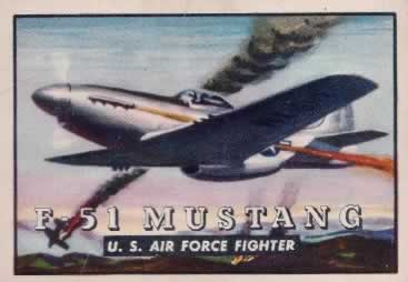 P-51 Mustang TOPPS Card #5