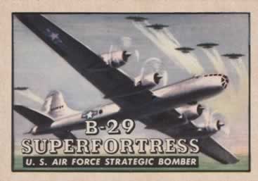 B-29 Superfortress TOPPS Card #51