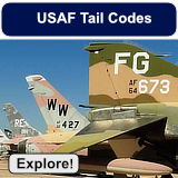 U.S. Air Force Tail Codes