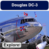 Douglas DC-3 design, development and photographs