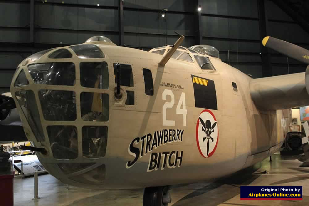 B-24 Liberator "Strawberry Bitch" at the National Museum of the U.S. Air Force