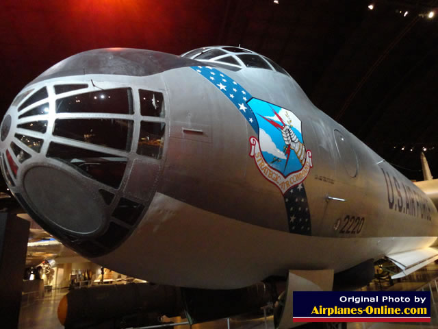 Convair B-36 Peacemaker on display at the Museum of the United States Air Force in Dayton, Ohio