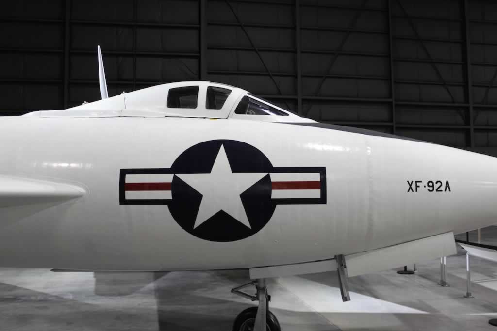 Convair XF-92A, the basis for the design of the F-102 Delta Dagger