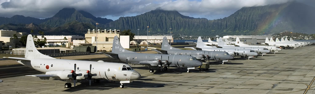 P-3 Orions of the U.S. Navy and allied nations