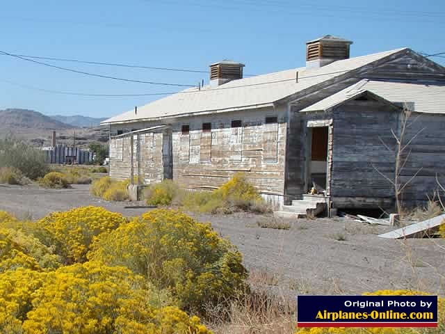 Abandoned building at the site of Wendover Air Force Base